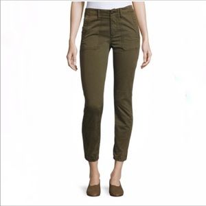 VINCE elastic hem utility pants 27